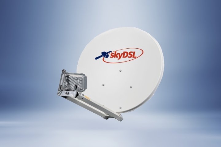 Your satellite dish for Internet and TV