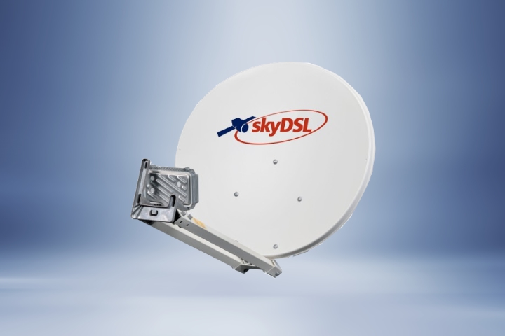 Antena dvs. satelit pentru internet și TV